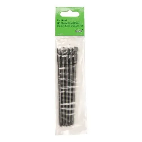 Snabb leverans 589433 ESSVE Bits 133,5mm PH2 5p